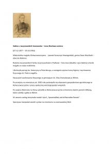 Sabina z Jaczynowskich Iwanowska